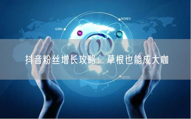 抖音粉丝增长攻略：草根也能成大咖