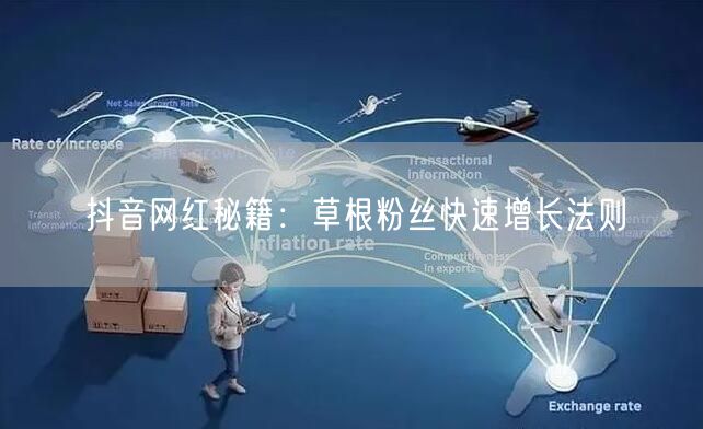 抖音网红秘籍：草根粉丝快速增长法则